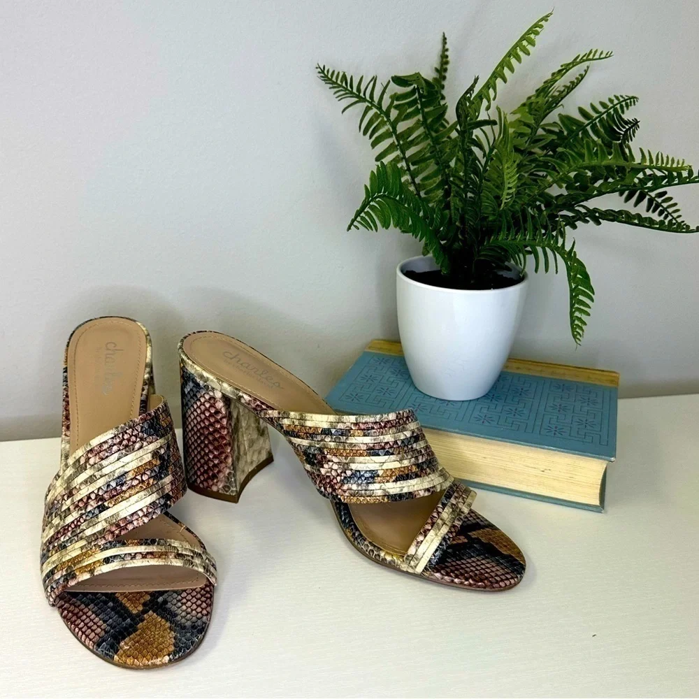 CHARLES by Charles David Rhythmic Sandals Sz 8.5